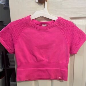 Kids Pink Short Sleeve Top